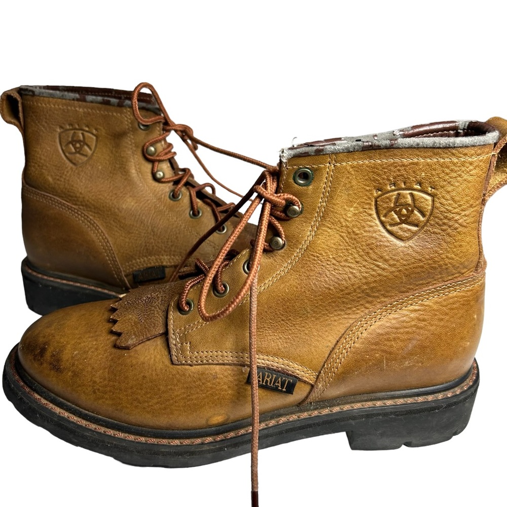 Ariat Womens Lace Up Kiltie Boots Sz 8.5